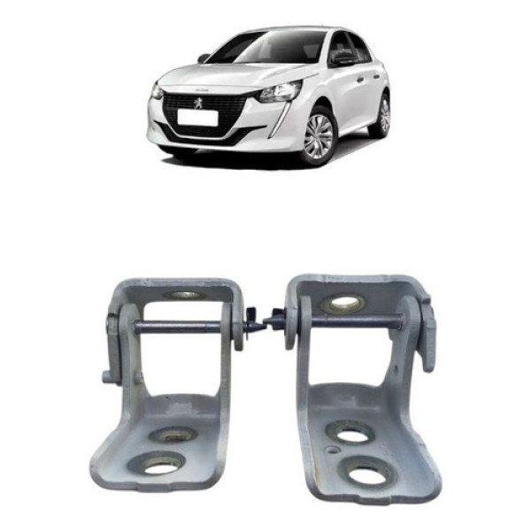 Par Dobradiça Porta Dianteira Direita 208 2023