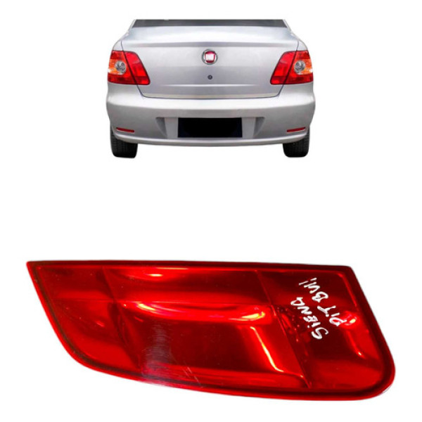 Aplique Lanterna Traseira Direita Mala Siena 2004 2009 