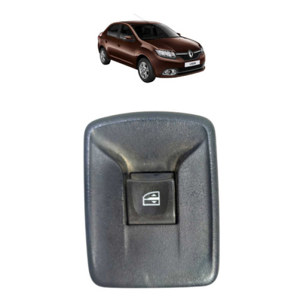 Botão Vidro Elétrico Direito Logan 2014 2018