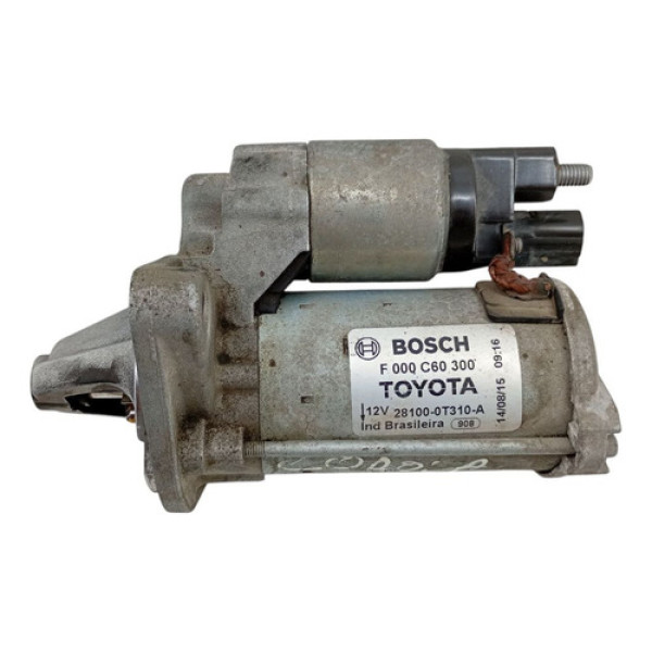 Motor Arranque Corolla Gli 1.8 12v 2015 Flex