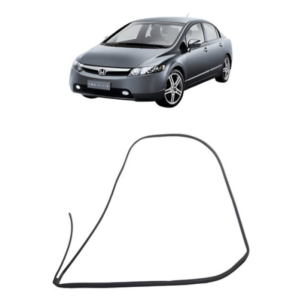 Borracha Porta Traseira Esquerda New Civic 2008