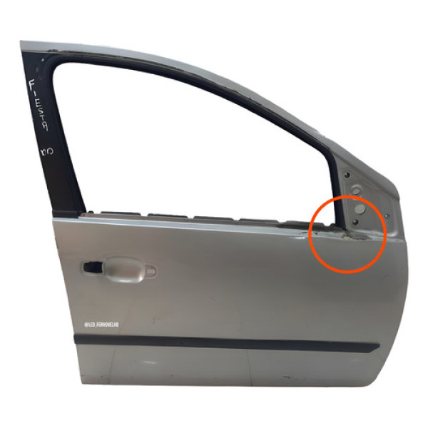 Porta Dianteira Direita Fiesta 2010 4p 