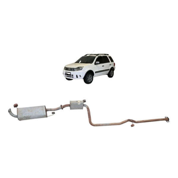 Cano Descarga Escapamento Ecosport 1.6 2012