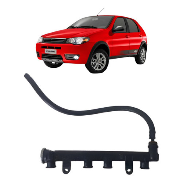 Flauta Bico Injetor Palio 1.0 8v 2004 2015