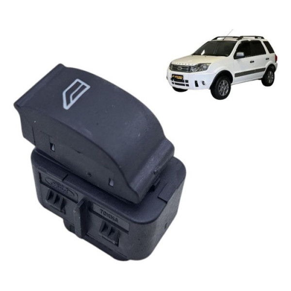Botão Vidro Eletrico Dianteiro Direito Ecosport 1.6 2012