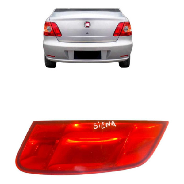 Aplique Lanterna Traseira Esquerda Mala Siena 2004 2009