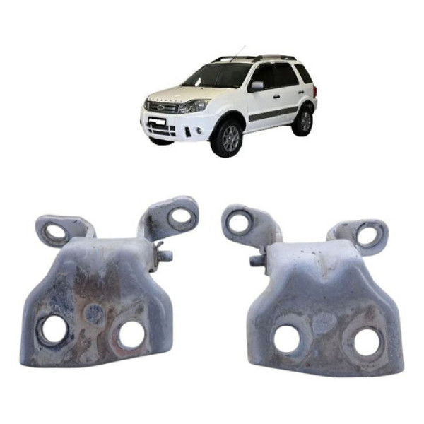 Par Dobradiça Porta Dianteira Direita Ecosport 1.6 2012