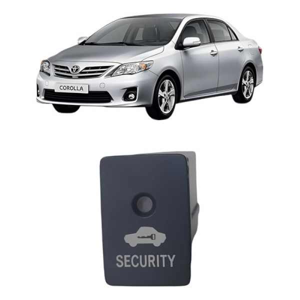 Botão Segurança Alarme Corolla 2009 2014