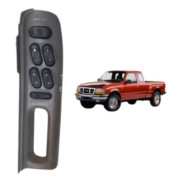 Comando Vidro Eletrico Esquerdo Ranger 1998
