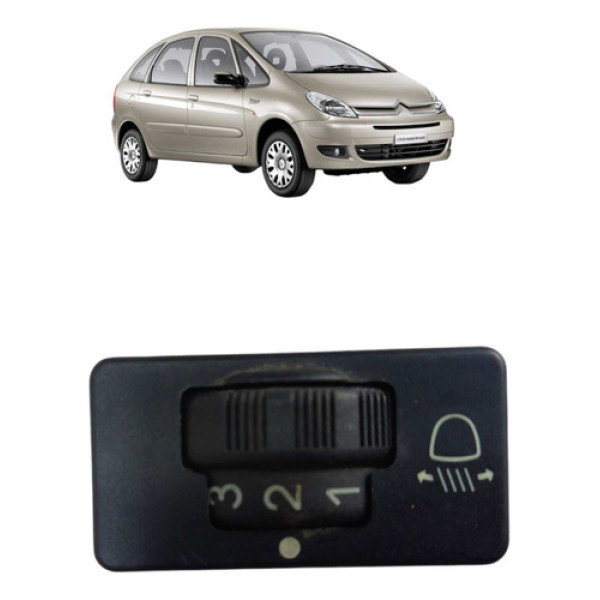 Botão Regulagem Farol Xsara Picasso 2001 2010 