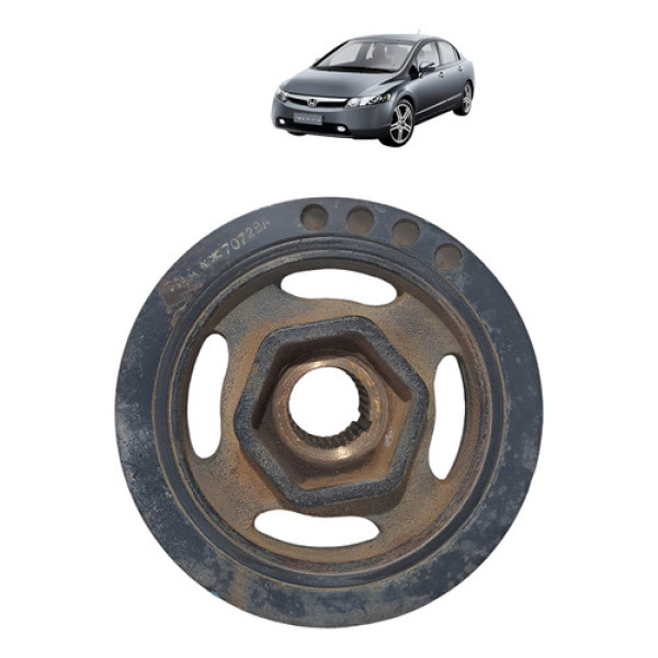 Polia Virabrequim New Civic 1.8 2008 