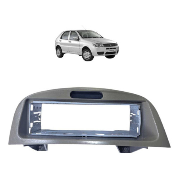 Moldura Painel Rádio Central Palio Fire 2006 2008