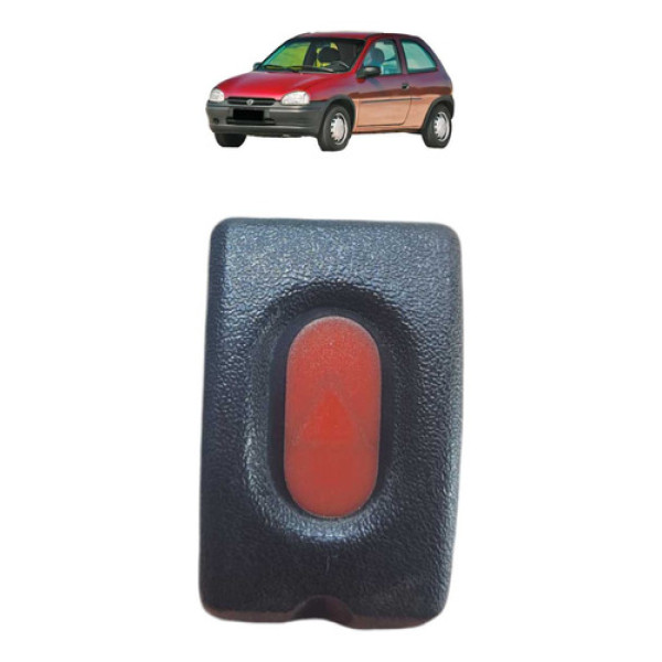 Botão Interruptor Pisca Alerta Painel Corsa 1994 2009