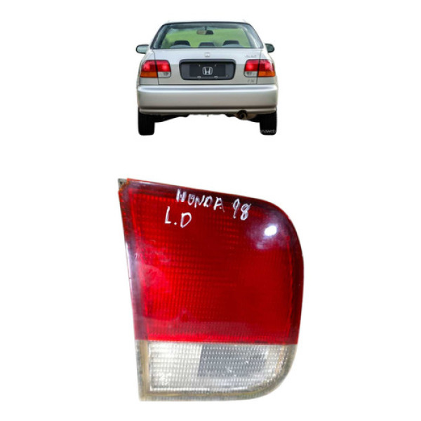 Lanterna Tampa Mala Esquerdo Civic 1998 C/dtlh