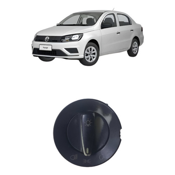 Botão Comando Chave Farol Voyage 2021 2023