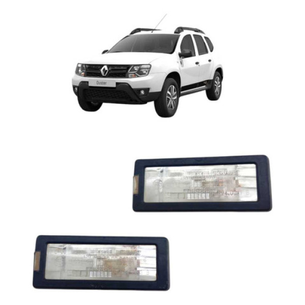 Par Luz Placa Duster 1.6 16v 2017