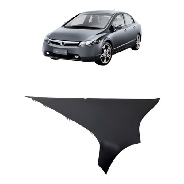 Acabamento Coluna Traseira Esquerda New Civic 2008