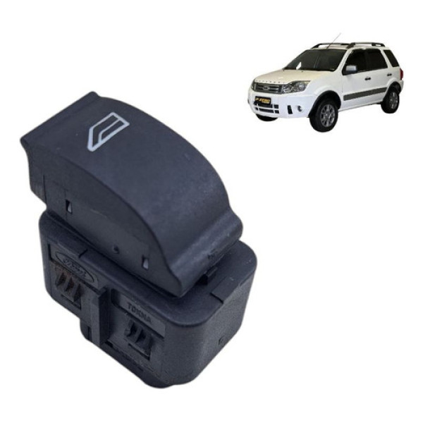 Botão Vidro Eletrico Traseiro Direito Ecosport 1.6 2012