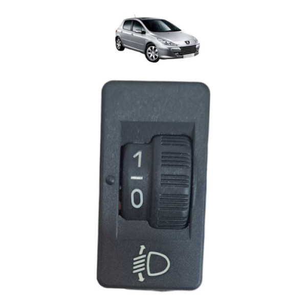 Botão Regulagem Farol 307 2007 2013