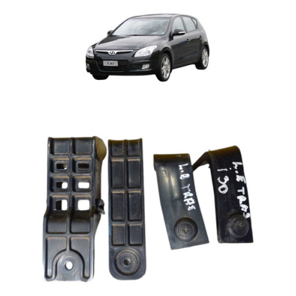 Kit Suporte Alma Para-choque Traseiro I30 2009 2012 