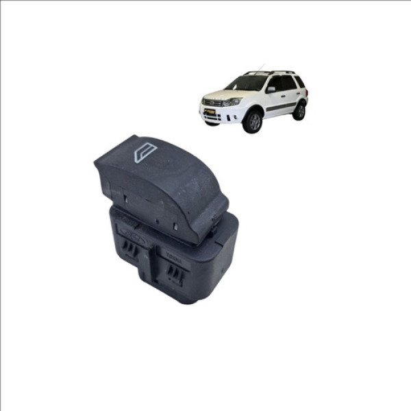 Botão Vidro Eletrico Dianteiro Esquerdo Ecosport 1.6 2012