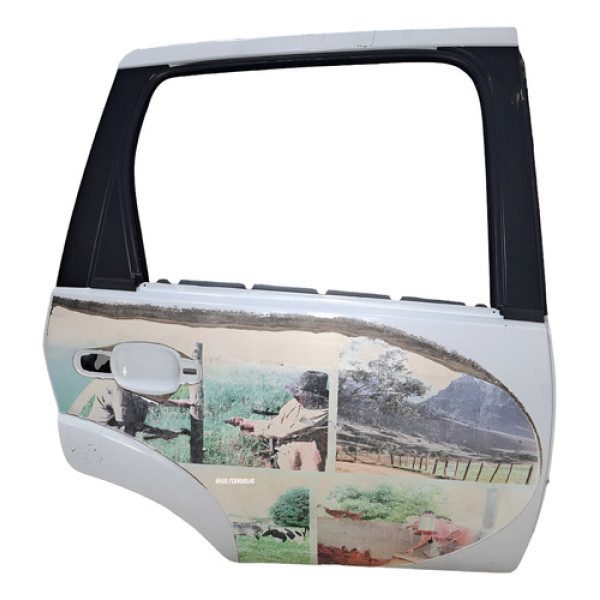 Porta Traseira Direita Fiesta 2008 4p