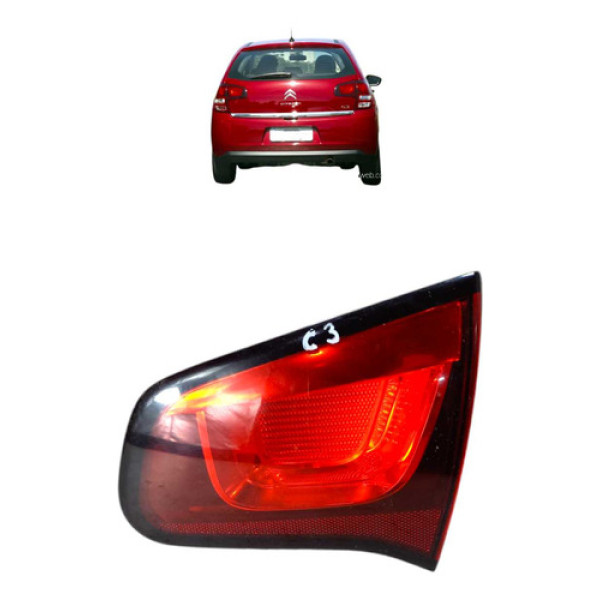 Lanterna Tampa Traseira Direita C3 2012 2019