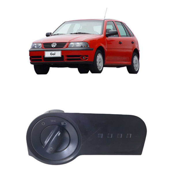 Botão Interruptor Chave Luz Farol Gol 1999 2005