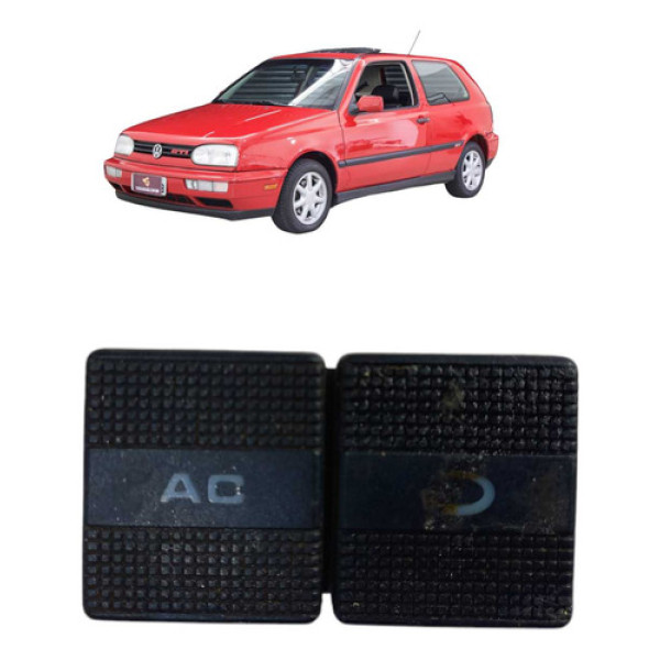 Botão Ar Condicionado Circulação Golf 1996 1998