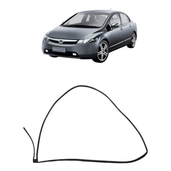 Borracha Porta Traseira Direita New Civic 2008