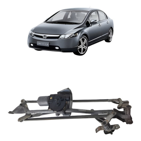  Motor Limpador Para-brisa New Civic 2008