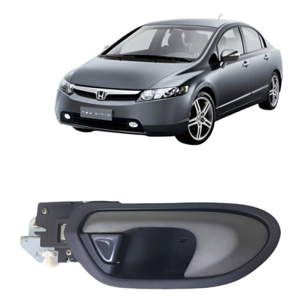 Maçaneta Interna Traseira Esquerda New Civic 2008