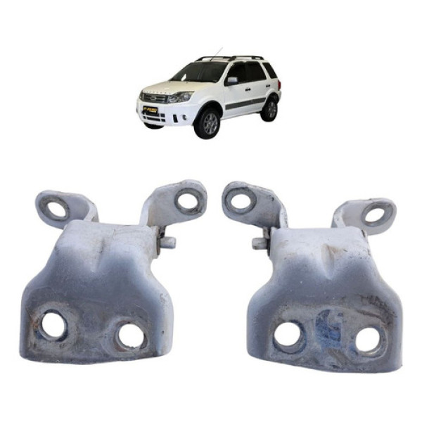 Par Dobradiça Porta Traseira Esquerda Ecosport 1.6 2012