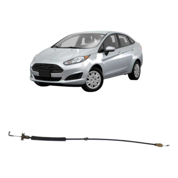 Cabo Fechadura Traseira Esquerda Fiesta 2003 2014 