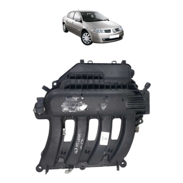 Coletor Admissao Megane 2.0 16v 2007 2012 