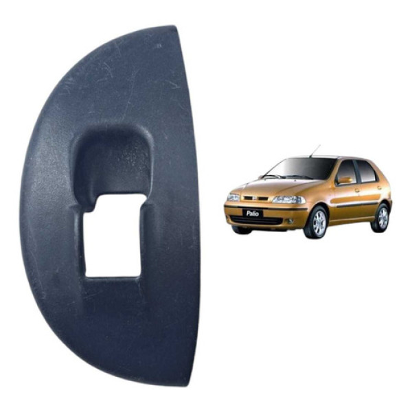 Moldura Botão Vidro Dianteiro Direito Palio 1996 2000