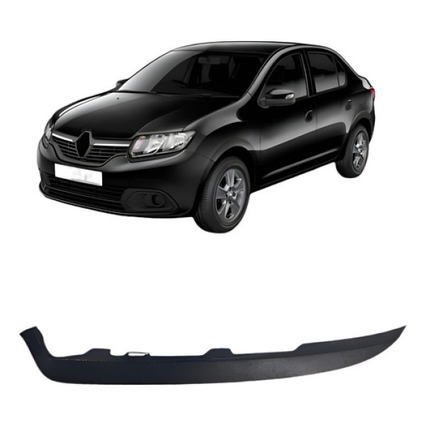 Friso Inferior Farol Esquerdo Logan 2014 2019