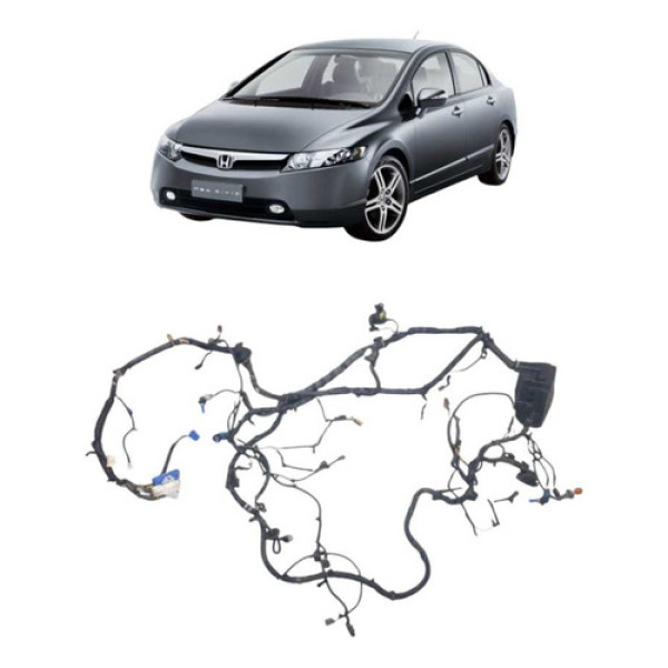 Chicote Interno Painel New Civic 1.8 2008