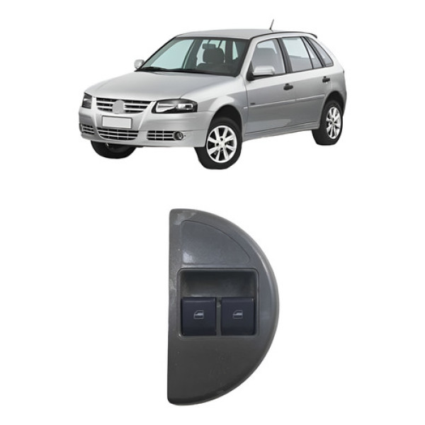 Comando Vidro Dianteiro Esquerdo Gol G4 2005 2010