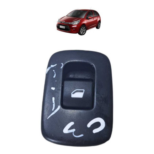  Botão Vidro Elétrico Dianteiro Direito C3 2013 2017