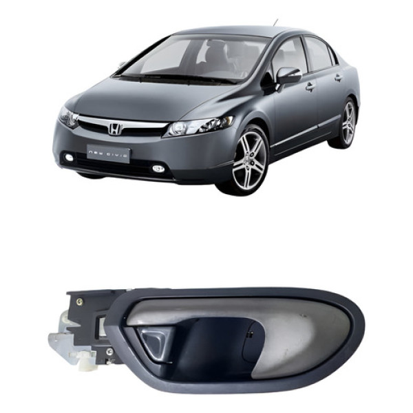 Maçaneta Interna Dianteira Esquerda New Civic 2008