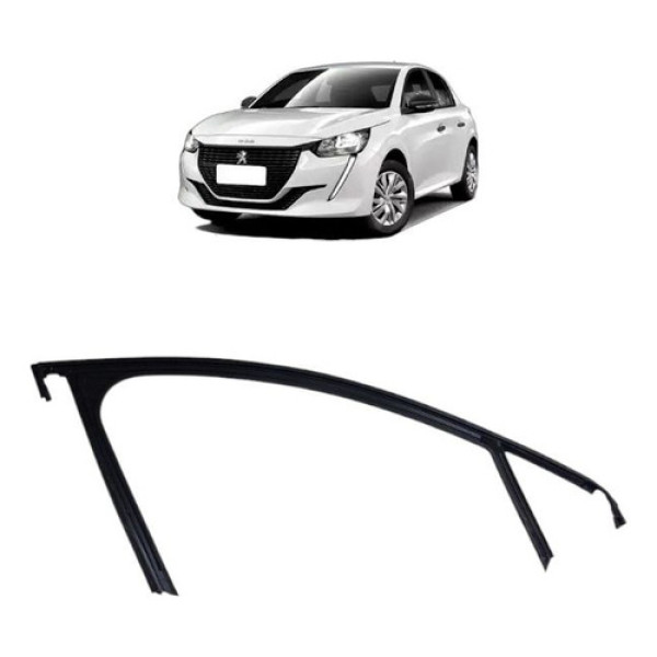 Borracha Canaleta Guarnição Dianteira Esquerda 208 2023