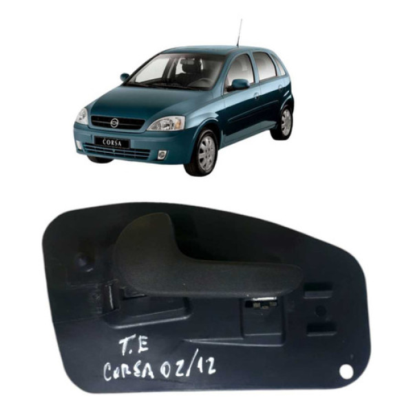 Macaneta Interna Traseira Esquerda Corsa 2002 2012